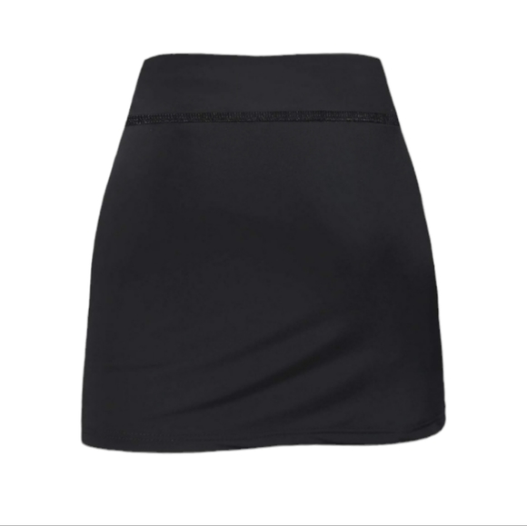 BlevonH Athletic Skirt Women's Plus 2X Black Built in Shorts Activewear Tennis - Picture 4 of 10